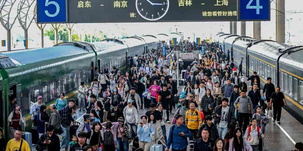 China Golden Week travel up 0.6% on year