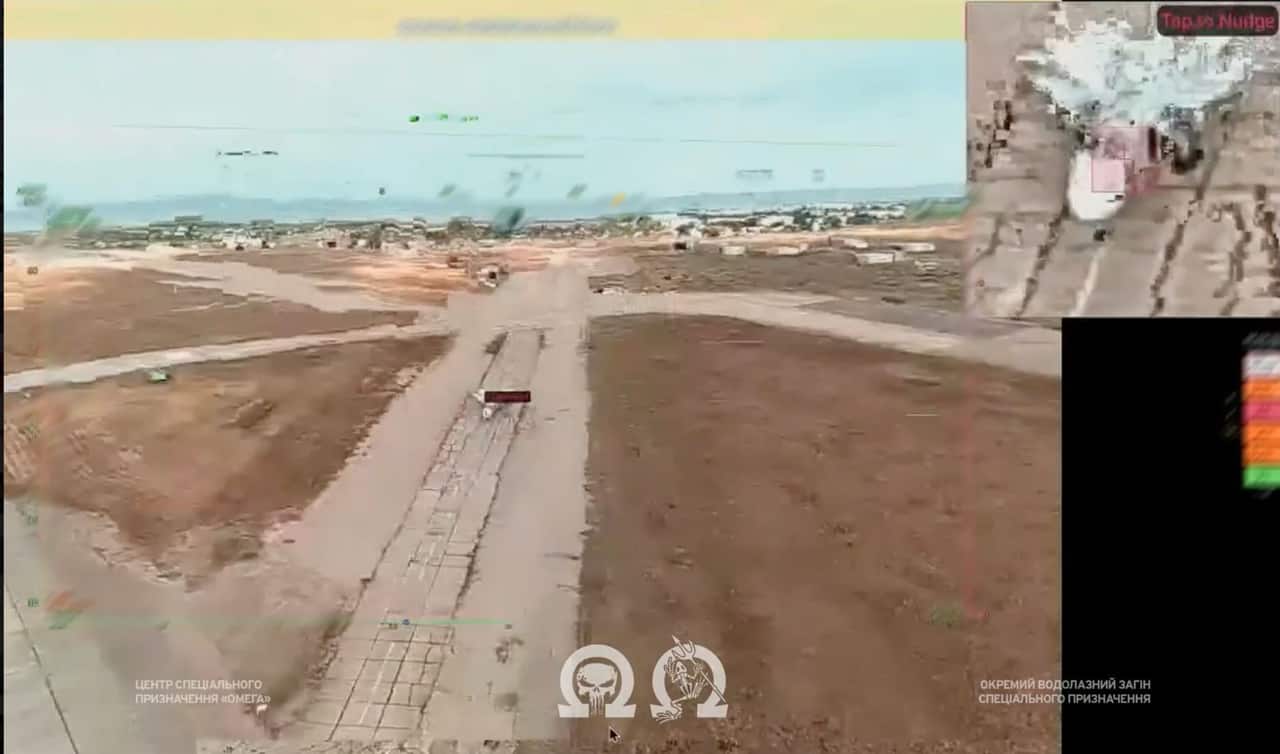 Ukraine special forces destroy Russian Su-24 bomber in Crimea
