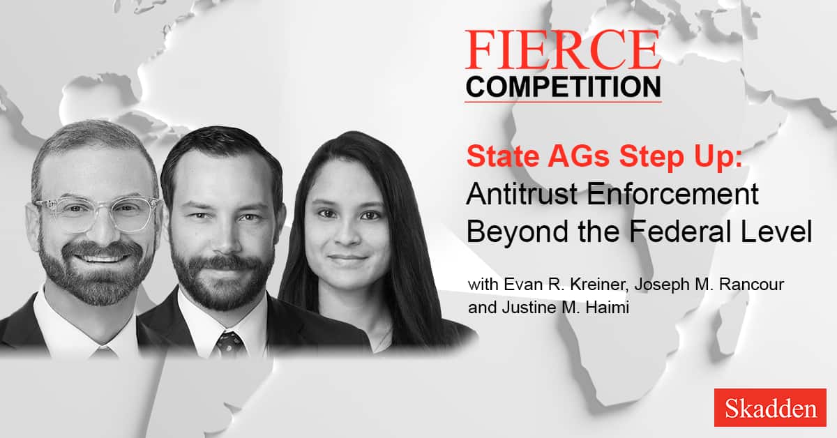 States Step Up as Antitrust Enforcers Amid Federal Leniency