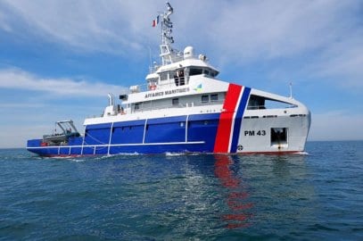 French coastguards rescue 157 from burning migrant boat in English Channel