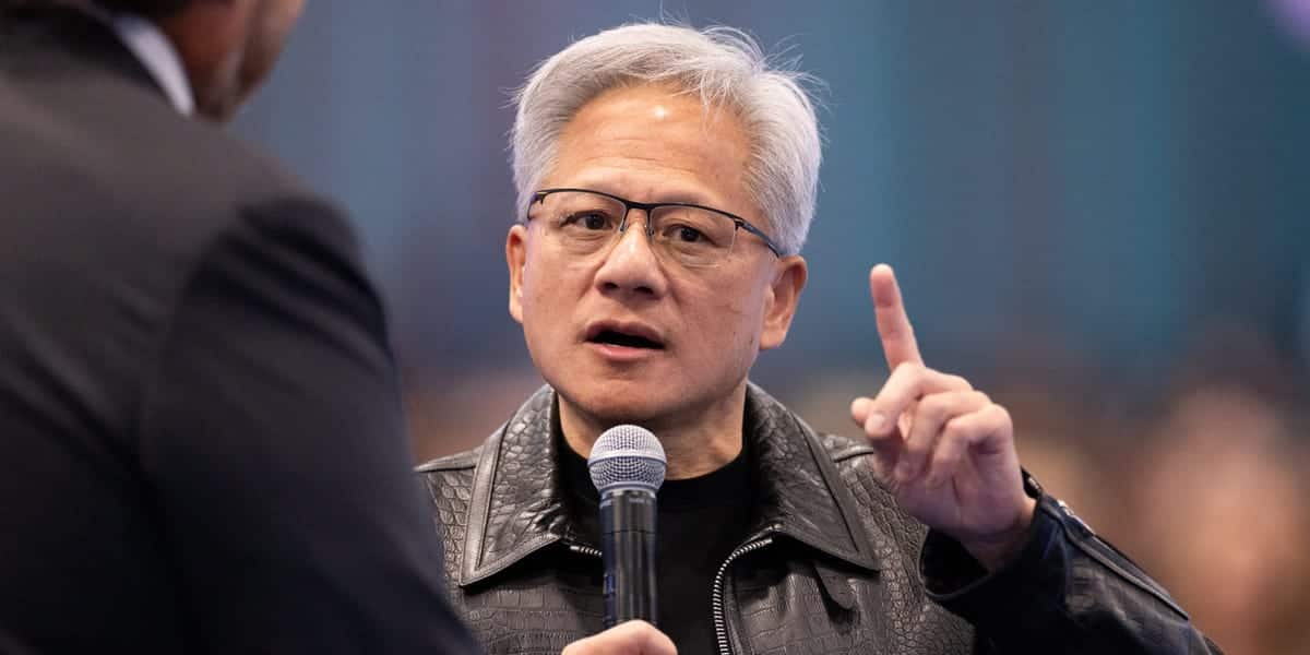 Nvidia CEO Jensen Huang questions AI leaders' motives on regulation