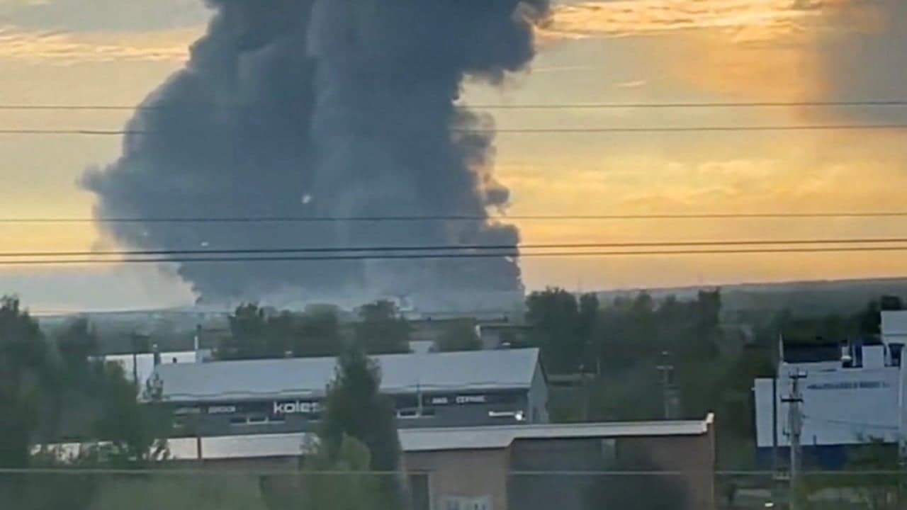 Russian drone strikes kill 14 in Ukrainian mall; Ukrainian drones hit Russian retailer