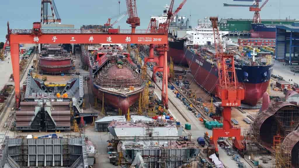 US Congress Considers Tariffs, Sanctions on China's Shipbuilding