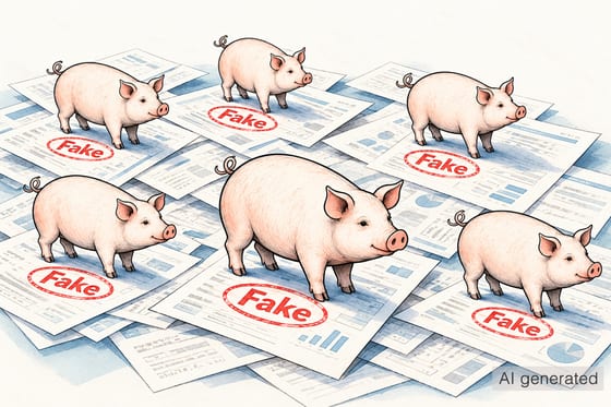 Chinese firm faked pig trades, defrauded state firms of $1.3 billion