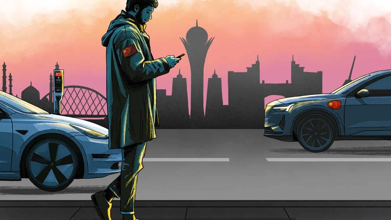 China's EVs gain traction in Central Asia as imports surge