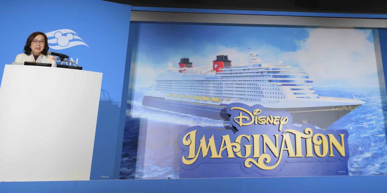 Oriental Land names new Disney cruise ship 'Imagination'