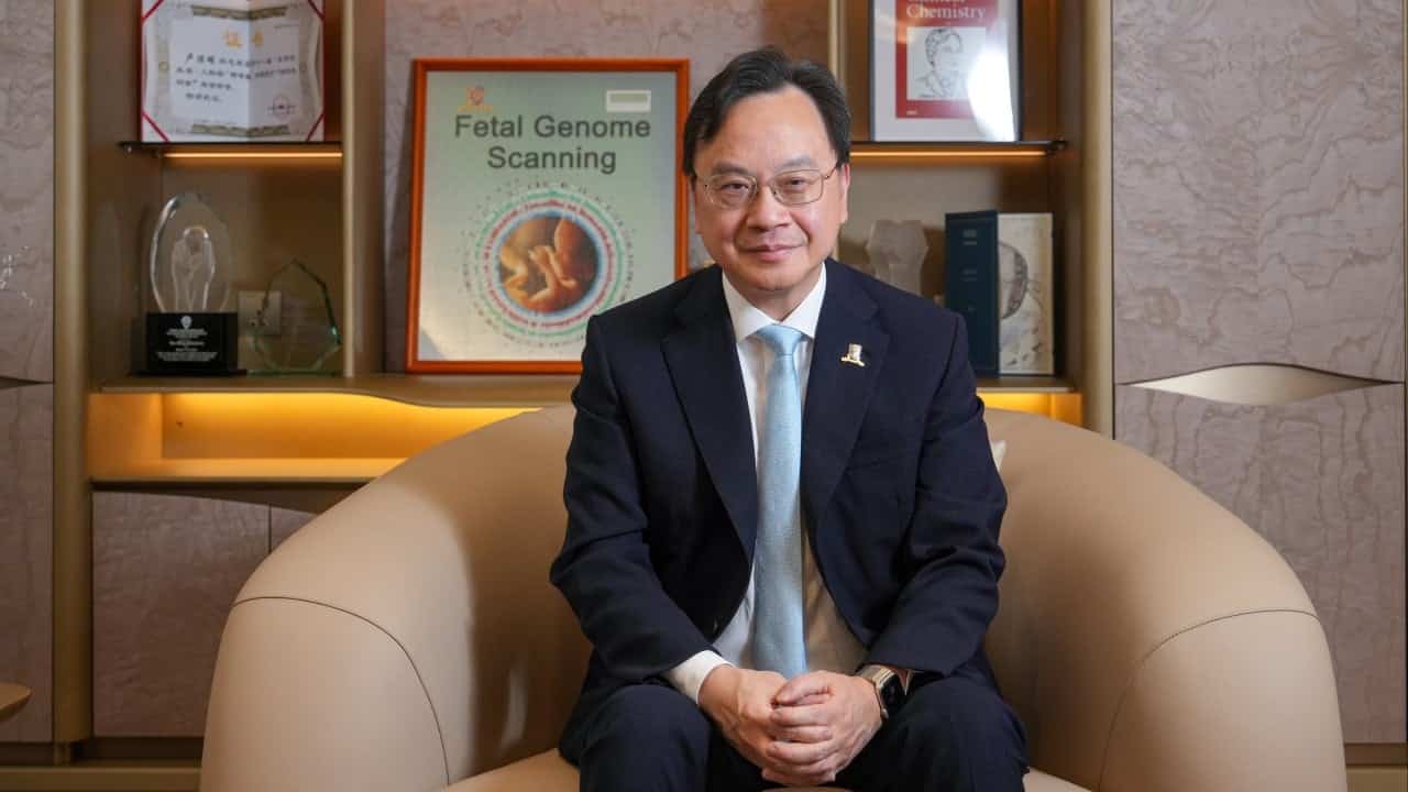 CUHK chief Dennis Lo 'calm' about talk of Nobel Prize for groundbreaking test