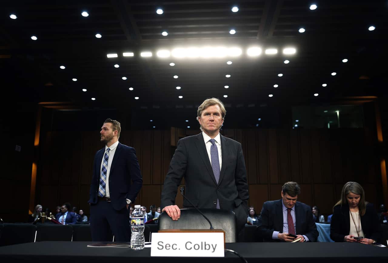 Aspen Forum attendees reject Colby's defense industrial ideas