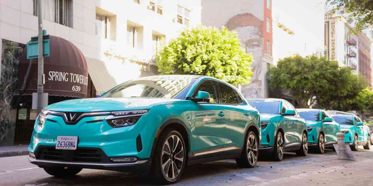 VinFast-linked Green SM launches electric taxis in Los Angeles