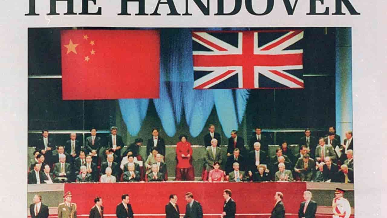 Hong Kong returns to Chinese rule in 1997
