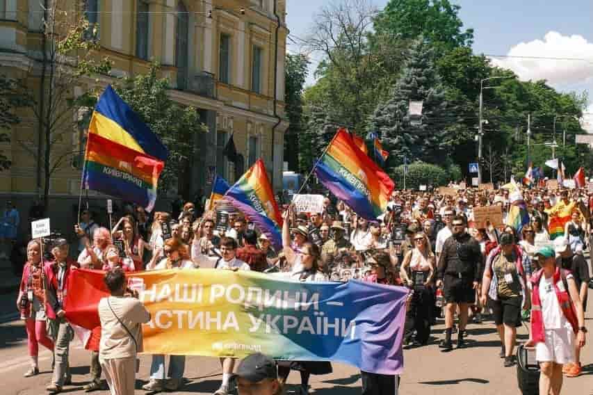 Kyiv hosts largest Pride march since start of full-scale war