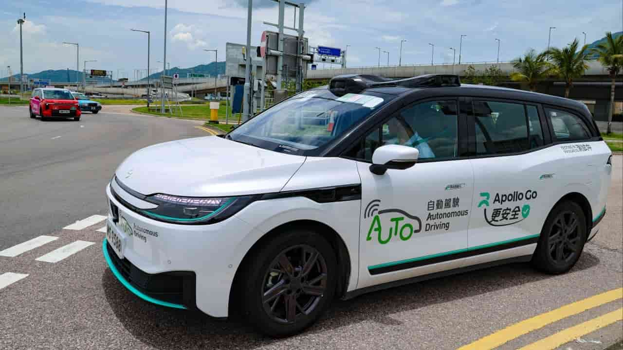 Hong Kong expands autonomous vehicle testing as Baidu increases trials