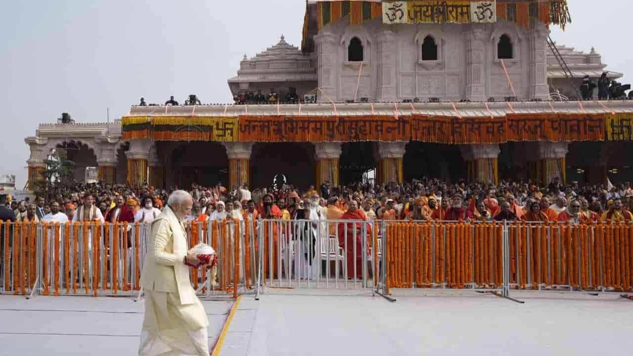 India's ruling party risks probe involvement over temple donations