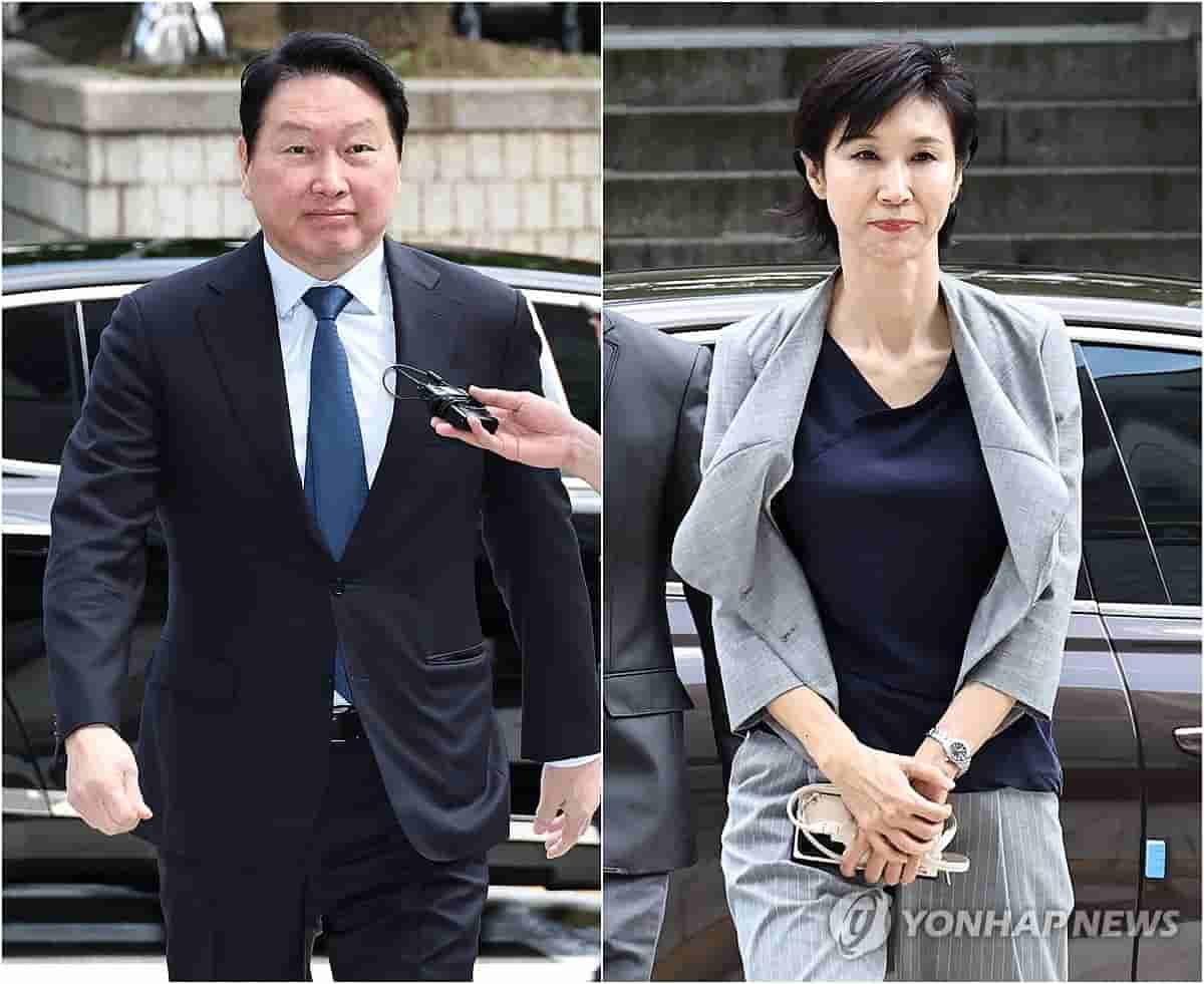 SK Group chairman appeals divorce settlement to Supreme Court