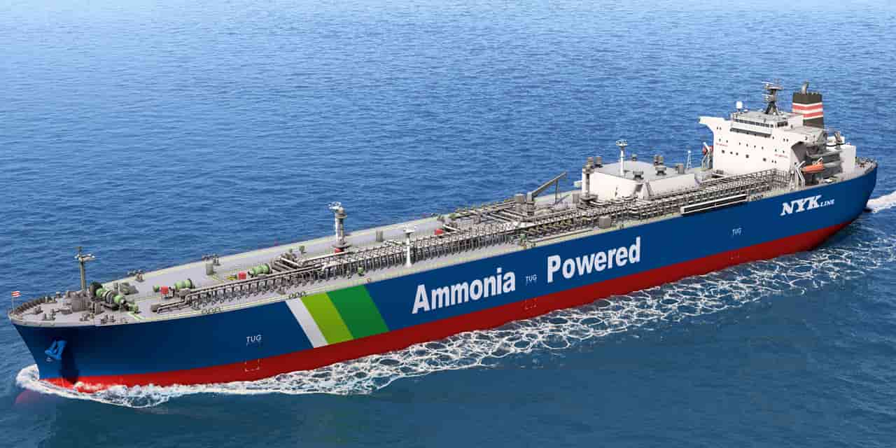 Japan's top shippers and power producer unite on ammonia vessels