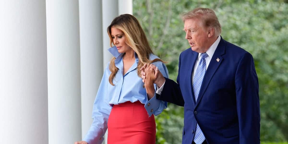 Melania Trump's public appearances during Donald Trump's second term