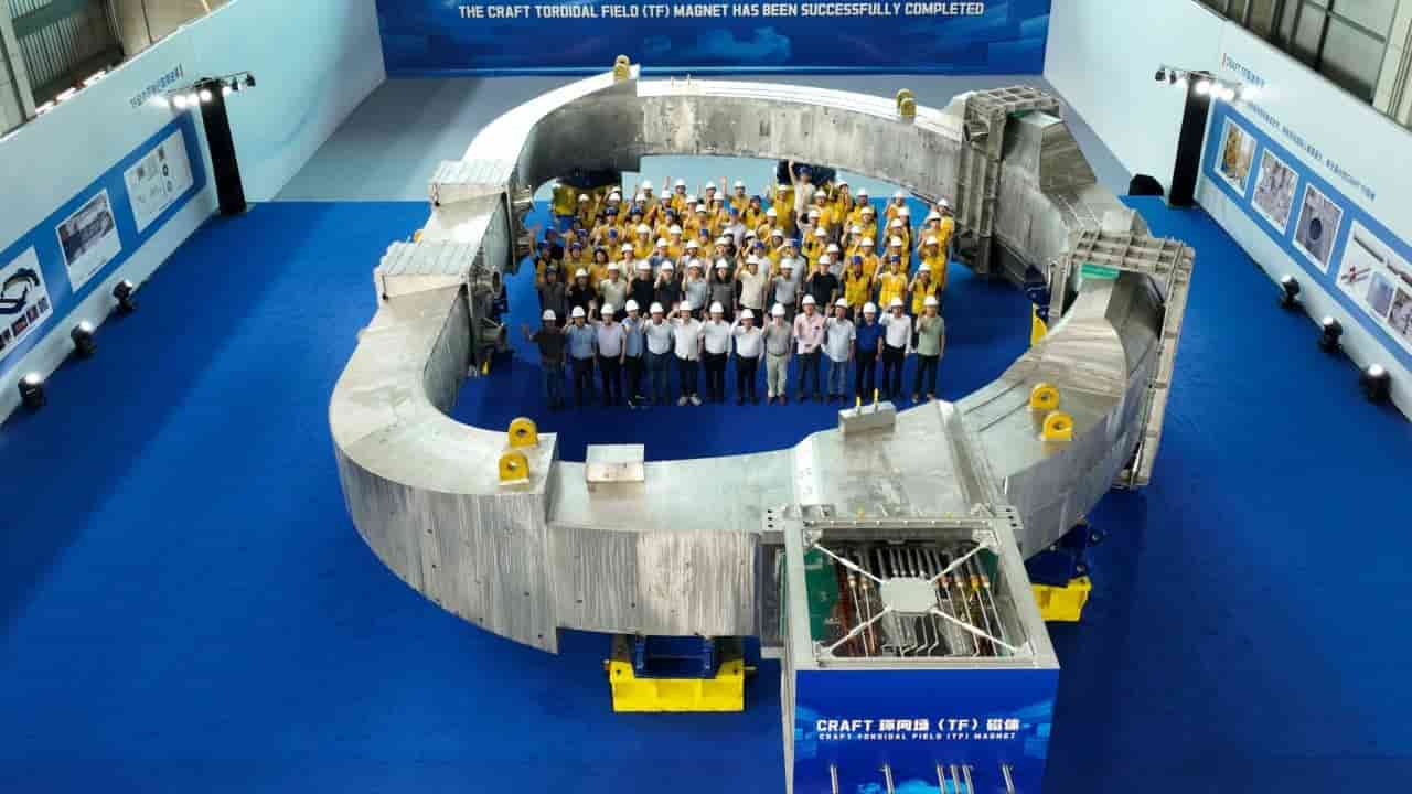 China activates world's largest superconducting magnet for fusion energy project