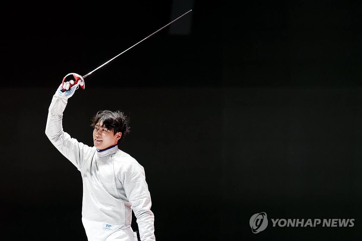 Fencing star Oh Sang-uk named South Korean MVP at Asian Games