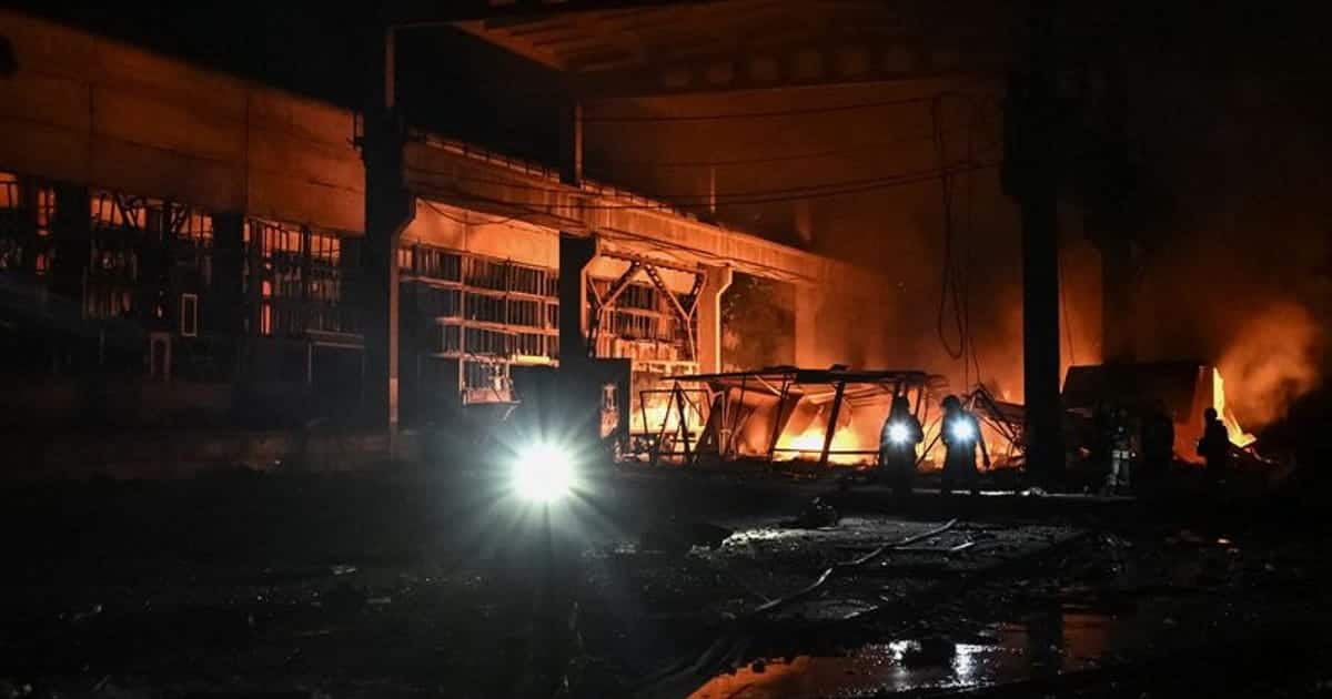 Twelve killed in drone attack on holiday camp in Russian-held Ukraine