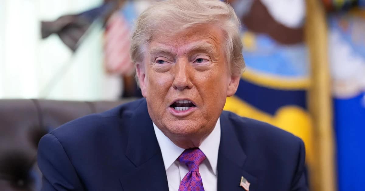 Justice Department urges judge to let Trump's media ban proceed