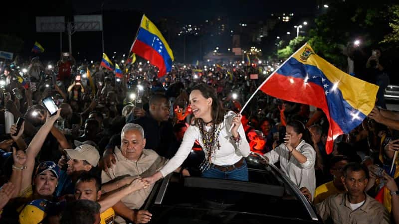 Machado's return exposes fault line in Venezuela's oil sector