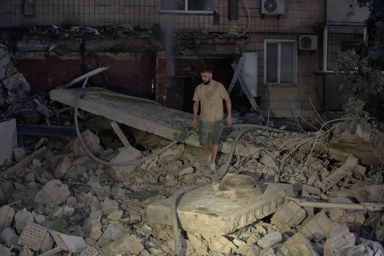 Russia targets Kyiv with mass missile attack, killing at least 23