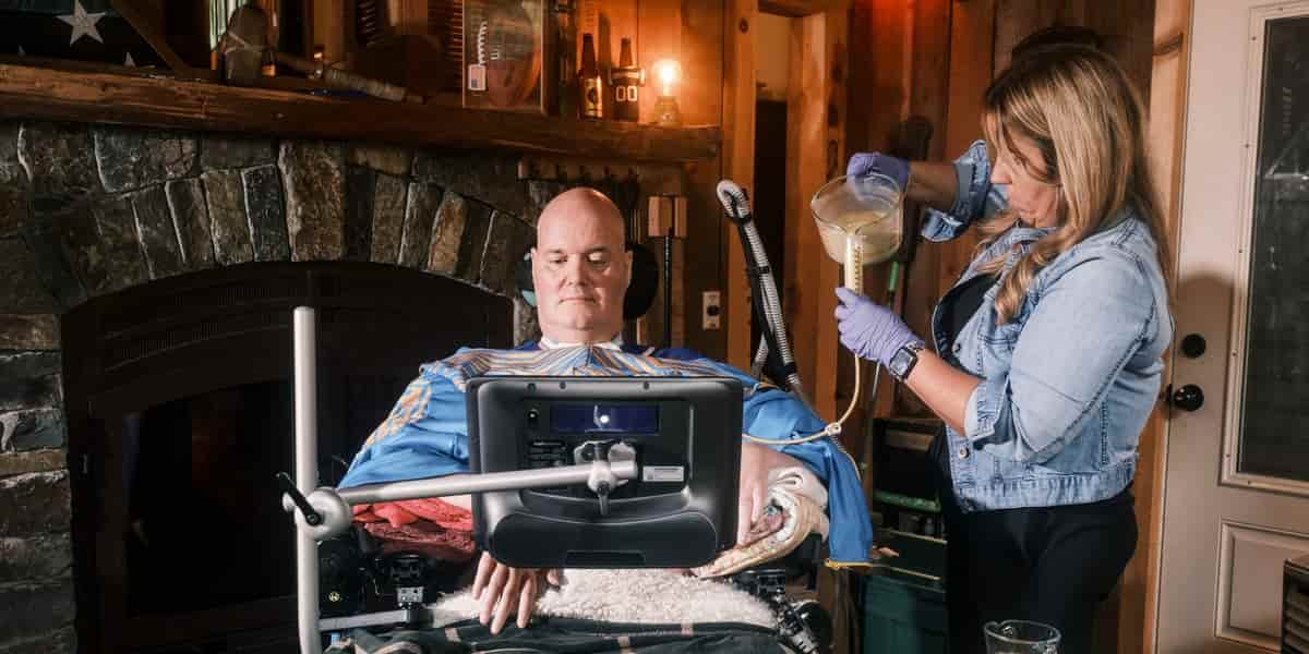 AI matches ALS patient with caregiver, improving care coordination