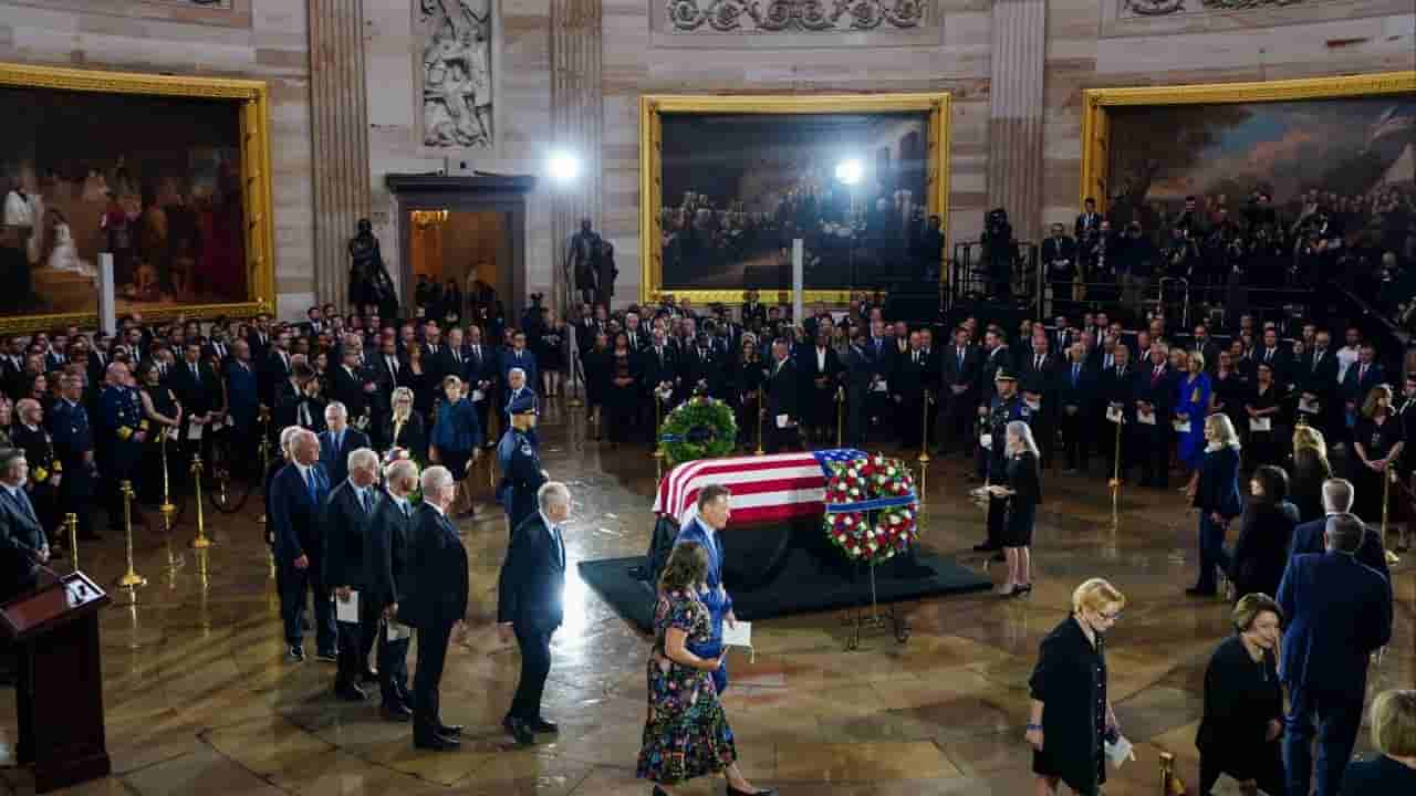 Lindsey Graham eulogised as ‘true American original’ at Capitol memorial