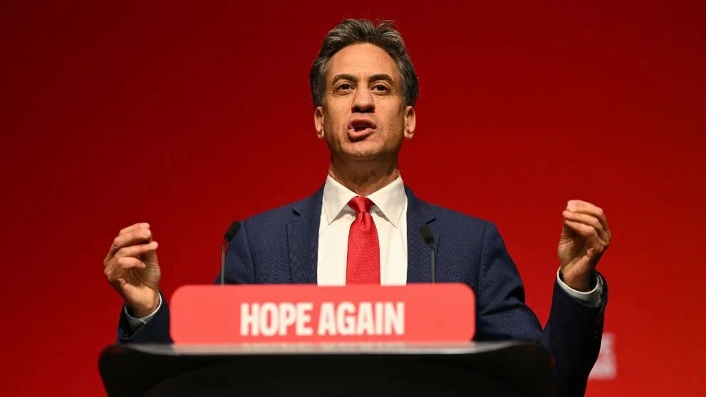 UK Foreign Secretary Miliband signals policy shift on Middle East