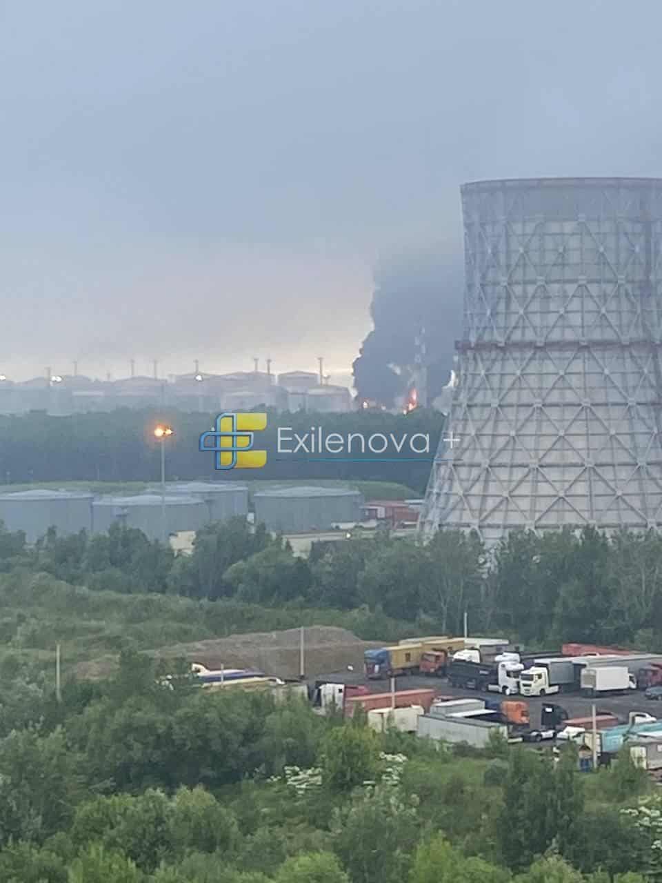 Ukrainian drones strike St. Petersburg oil terminal
