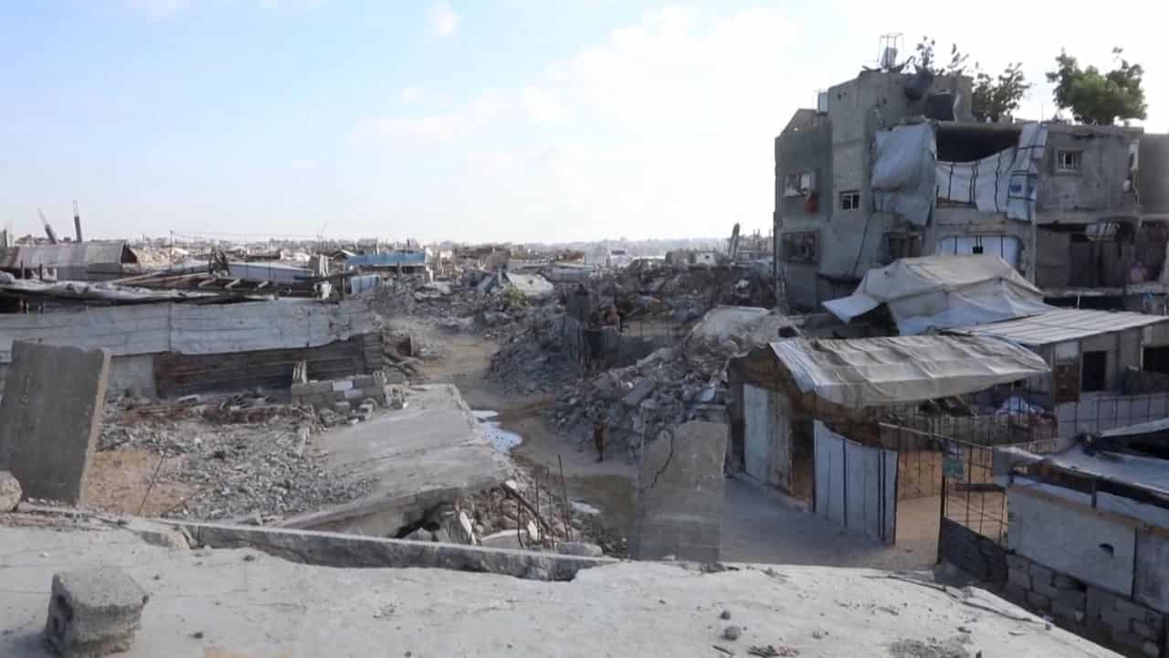 Palestinians in Gaza mark 1,000 days since Israel's war began