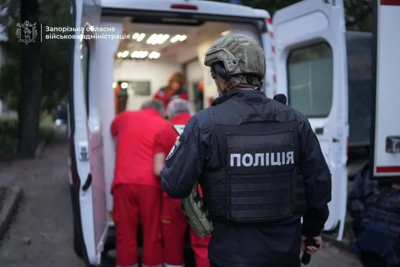 Russian attack on Zaporizhzhia kills seven, including three children