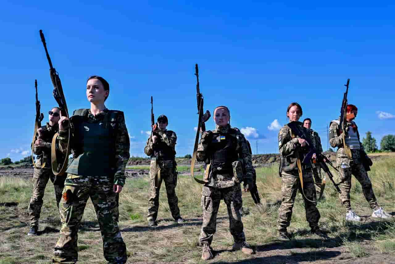 More than 57,000 women serve as military personnel in Ukraine's Armed Forces