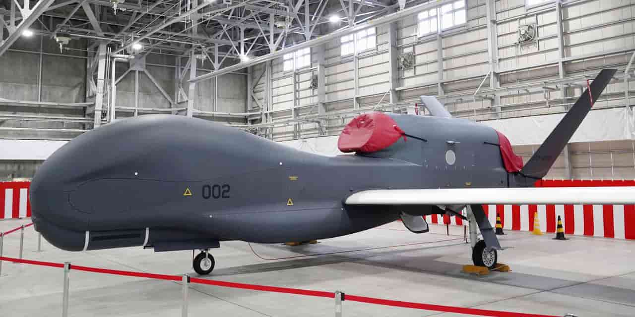 Japan Air Self-Defense Force Global Hawk drone goes missing