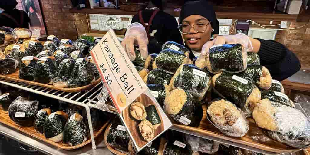 Japanese rice balls aim to become Western workaday lunch alternative