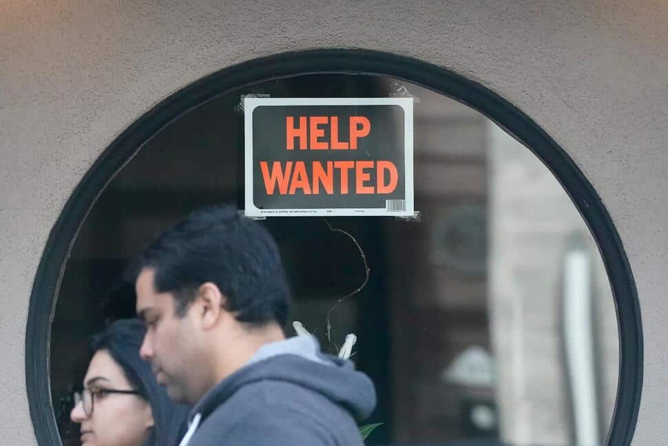 US job openings fall to lowest level in nearly five years