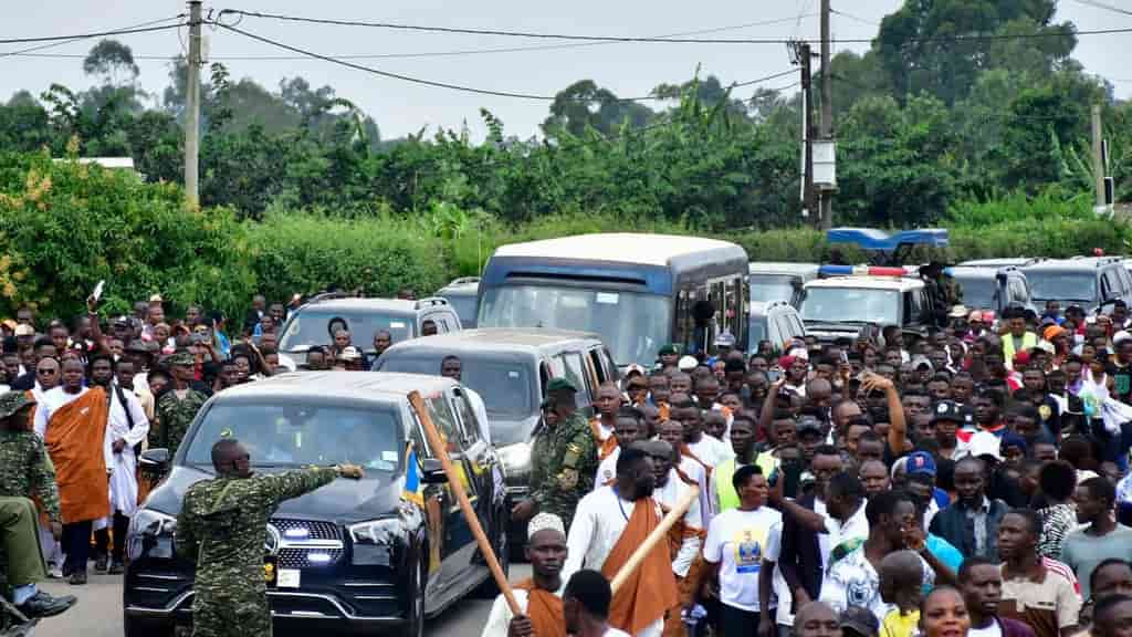 Uganda buries one-time ‘boy king’ whose death has sparked a succession battle