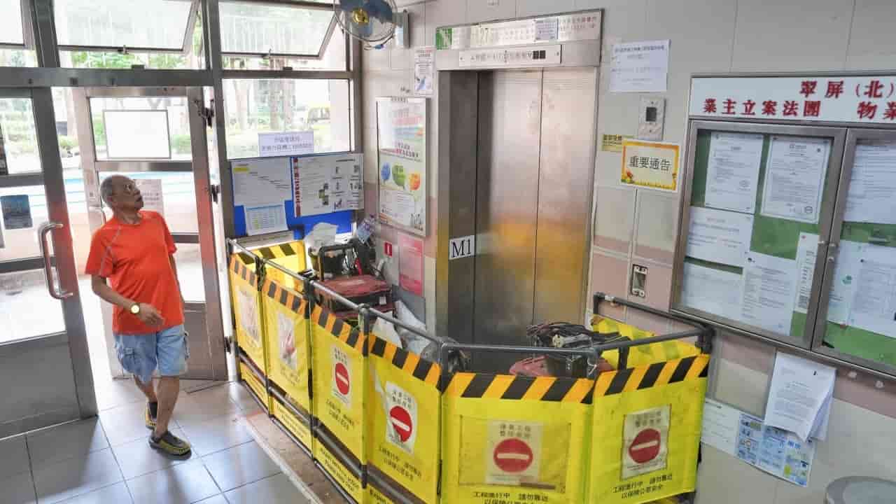 Hong Kong authorities find missing lift fire door frames only at Taizoom