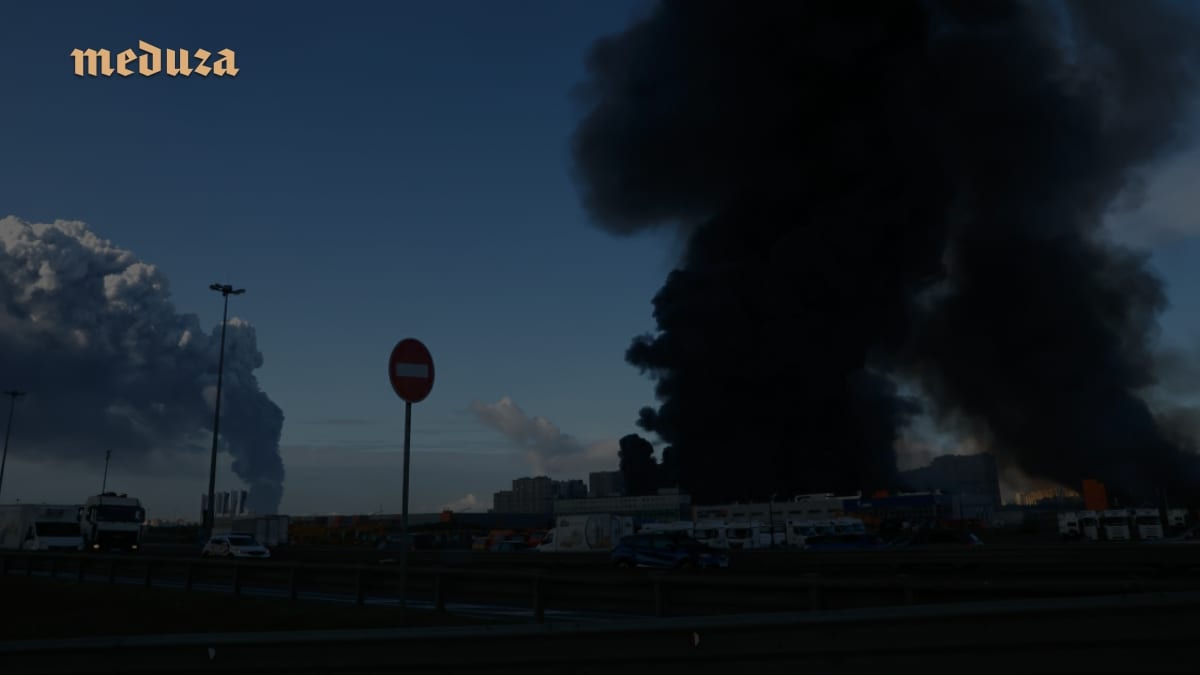 Drones strike Wildberries warehouse near St. Petersburg
