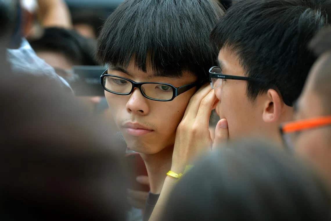 Hong Kong activist Joshua Wong pleads guilty to collusion charge