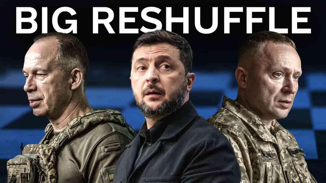 Zelenskyy Replaces Army Chief Amid Protests, Appoints Drapatyi