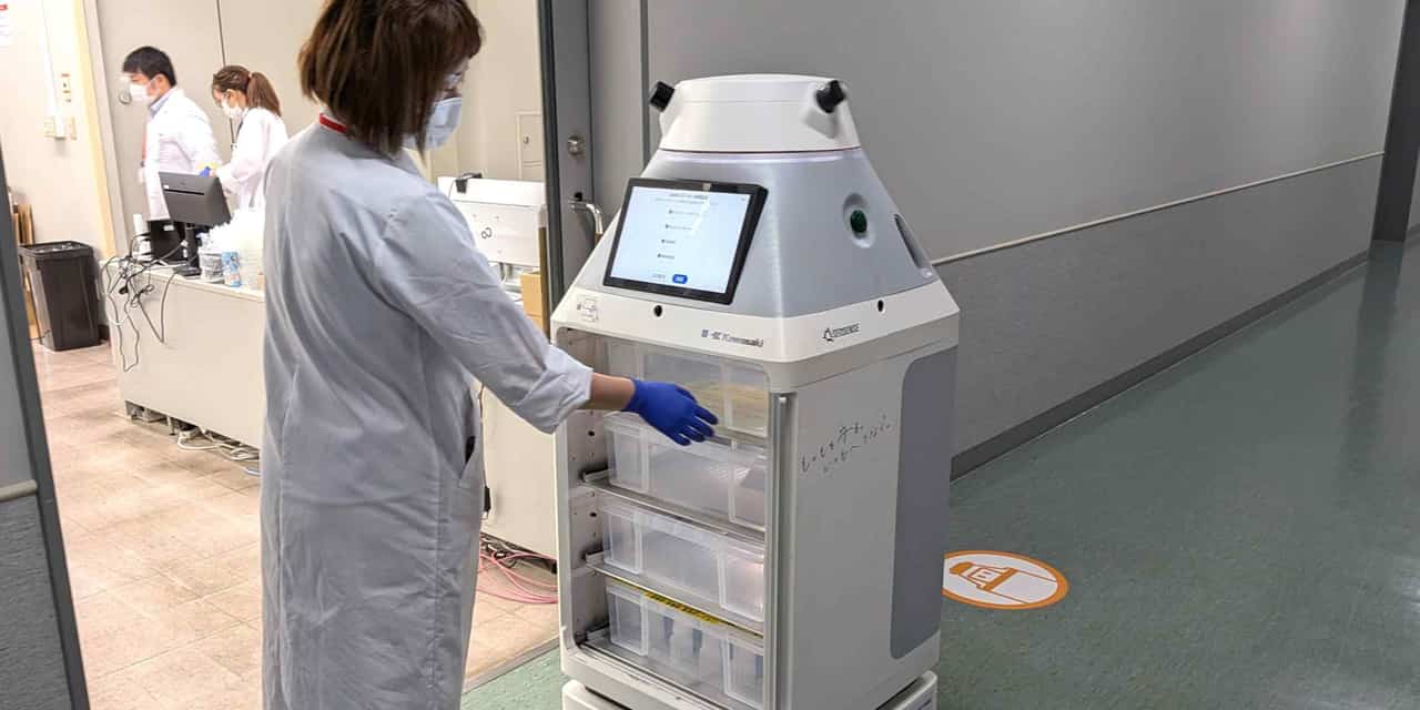 Kawasaki Heavy's robots save 2,700 hours of work in Japanese hospitals