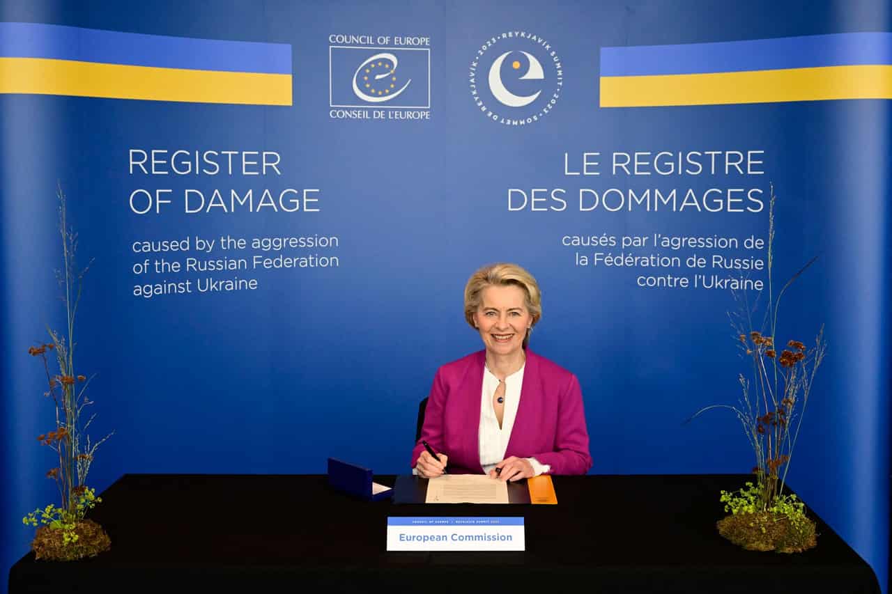 Europe's Ukraine war damage register fully operational
