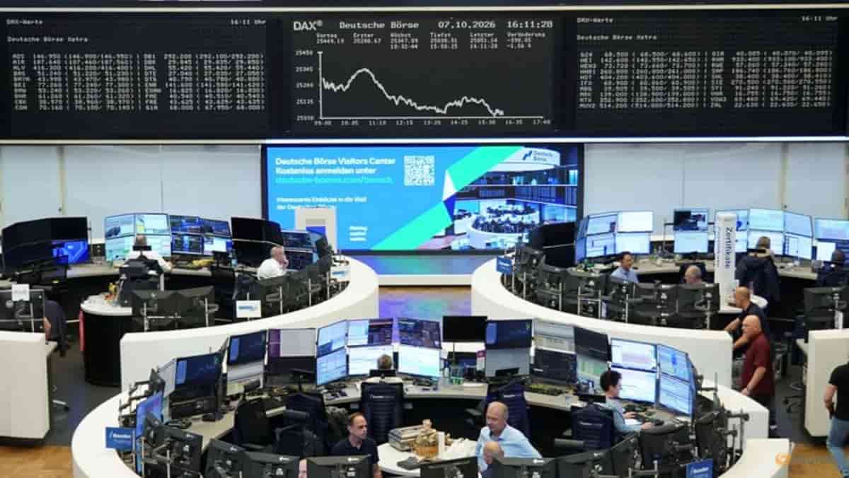 Global stocks rise, oil eases as US-Iran tensions cool