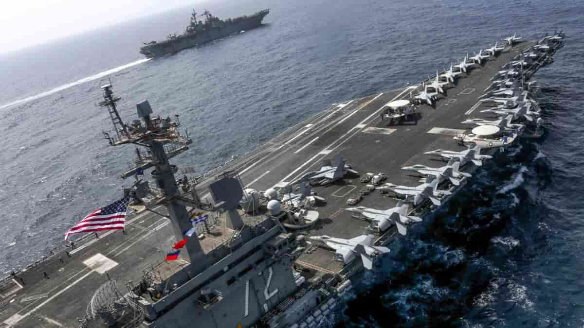 US aircraft carrier rerouted to Middle East amid sailor distress reports