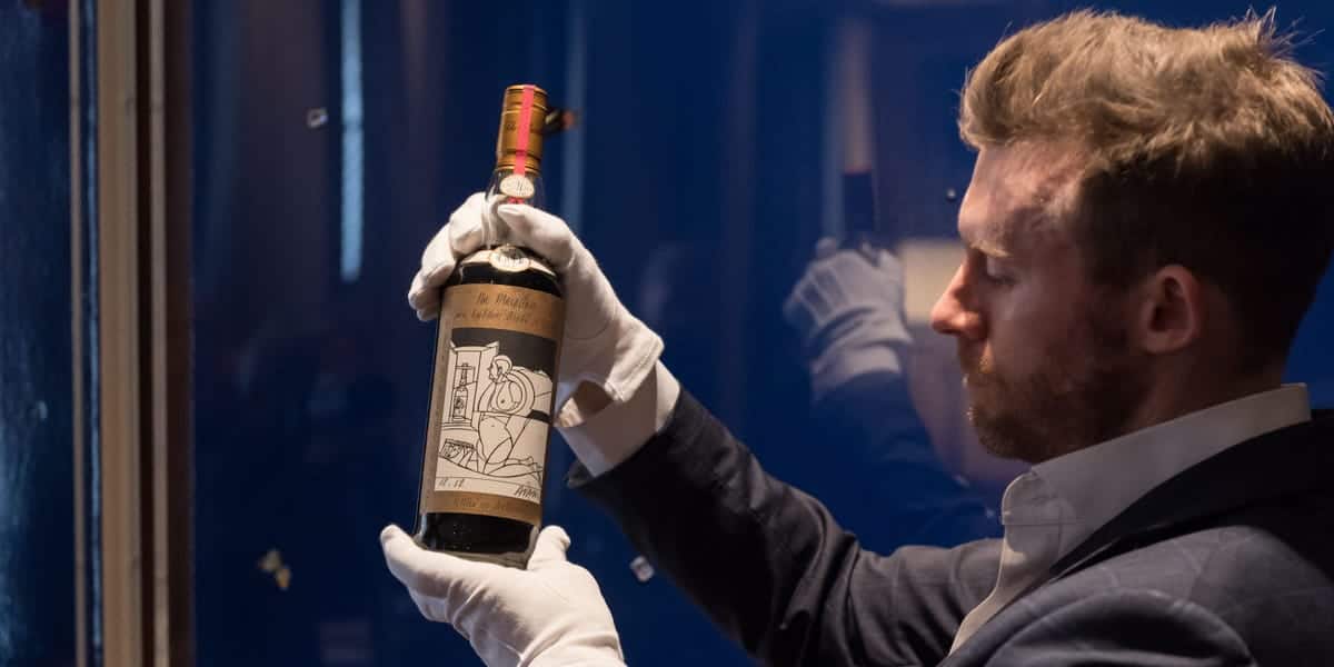 Macallan 1926 whiskey bottle sells for $2.8 million at auction