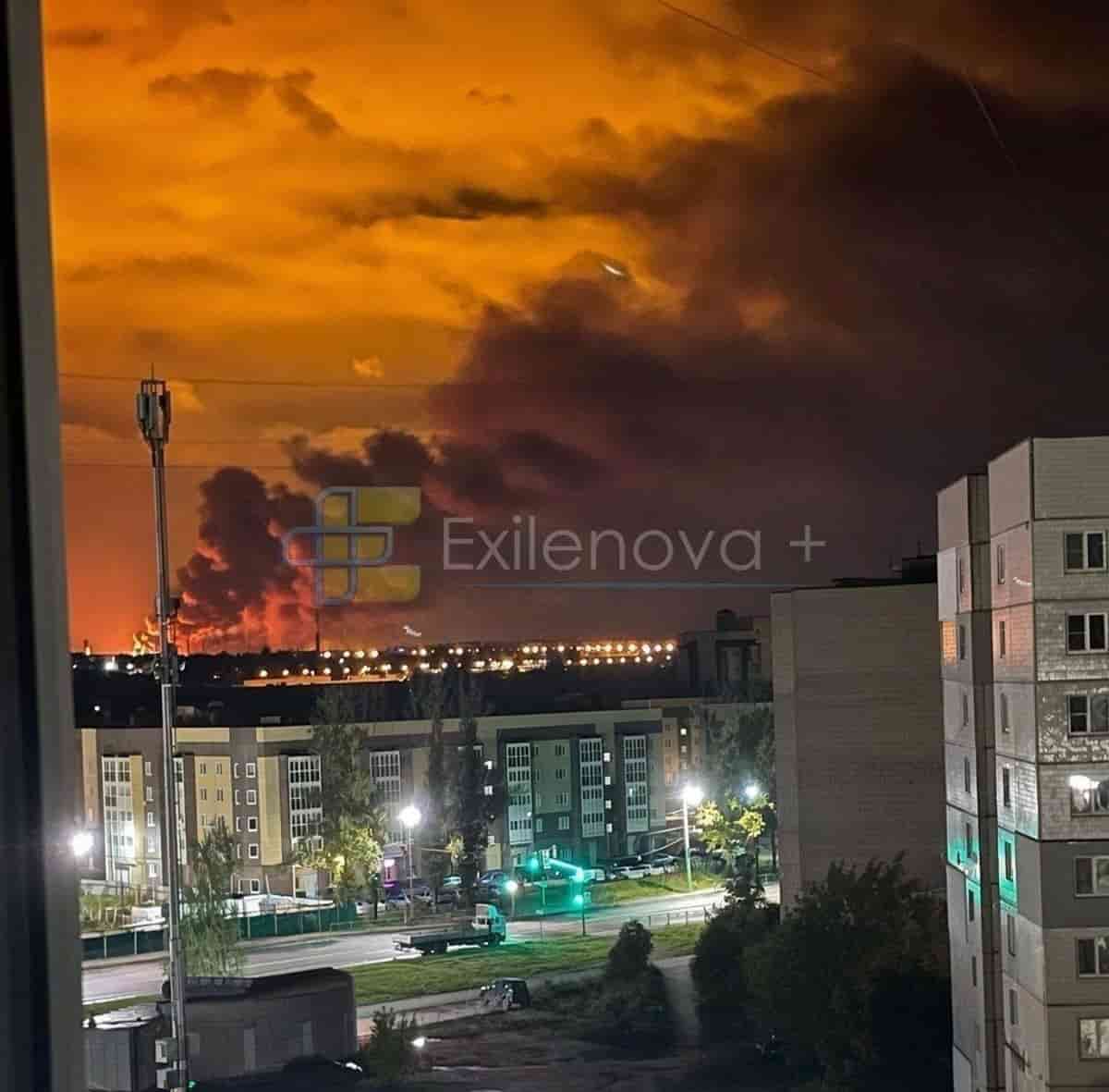 Ukraine reportedly strikes Russian oil refinery, military airfield