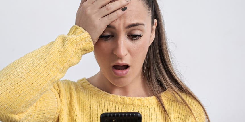 User accidentally DMs TikToks, fears life-ruining mistake