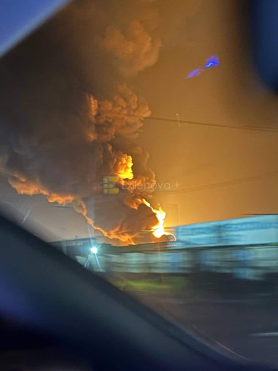 Oil refinery burns in Russia's Krasnodar Krai following Ukrainian drone attack