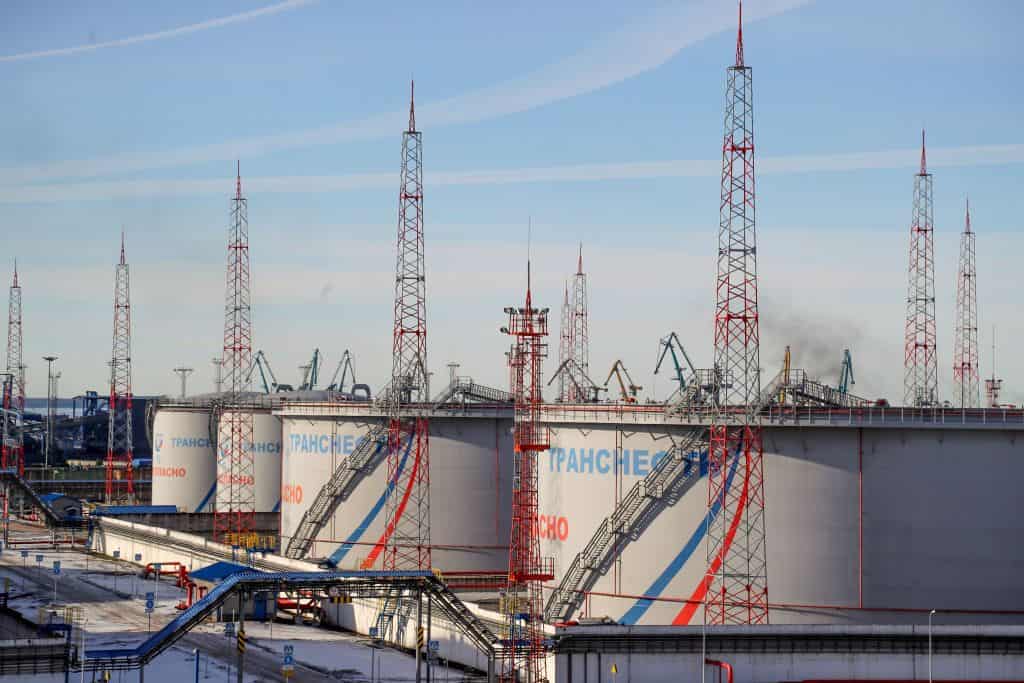 Ukraine drone strike damages port infrastructure in Russia's Leningrad Oblast
